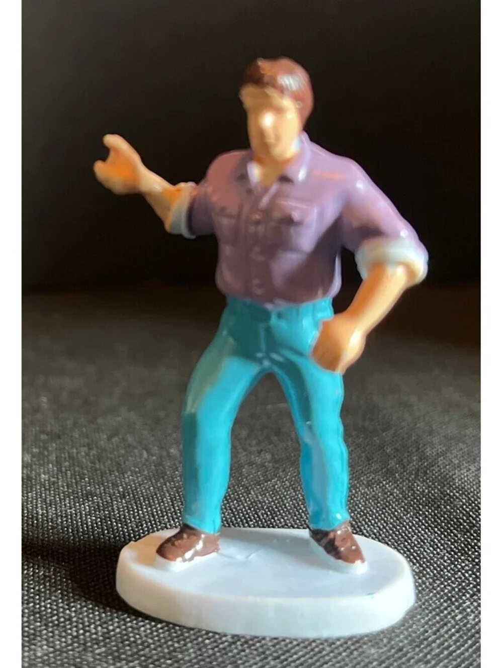Lot of 11 Cool Vintage Early 2000’S Mini Plastic Working Men Figure 2 Inch